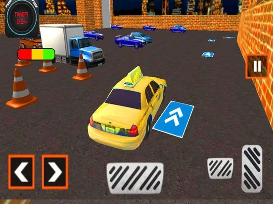 Изображение игры: Taxi Driver 3D Cab Parking Sim