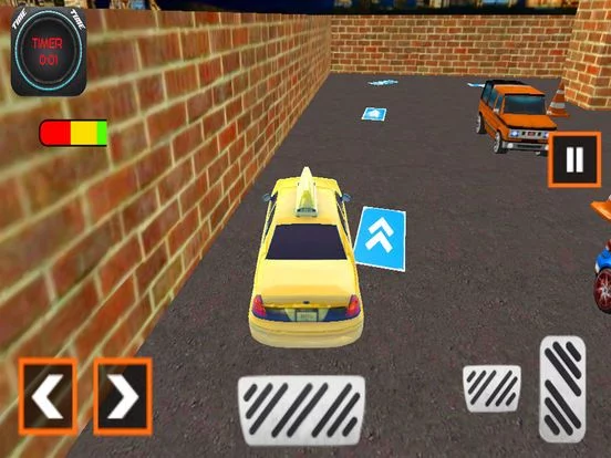 Изображение игры: Taxi Driver 3D Cab Parking Sim