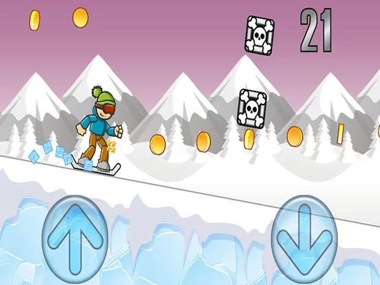 Изображение игры: 冰山滑雪