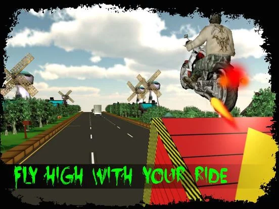 Изображение игры: VR Bike Rider Attack Stunt Race