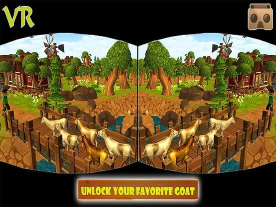 Изображение игры: VR Angry Goat Simulator 3D