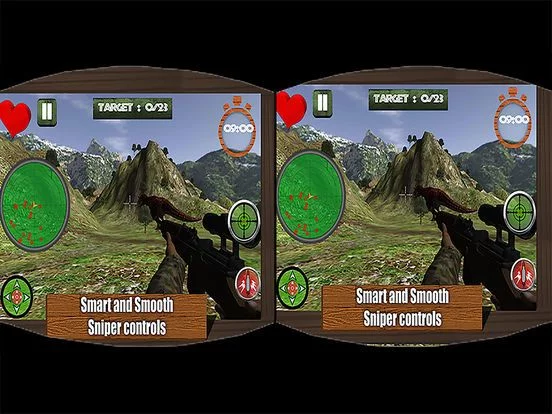 Изображение игры: VR Jurassic Dino Hunting