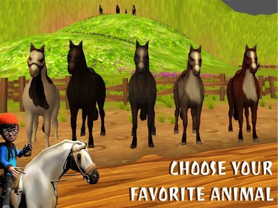 Изображение игры: Crazy Animal Rampage Simulator: Wild Horse Fury Ride