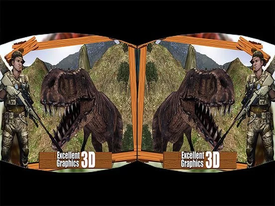 Изображение игры: VR Jurassic Dino Hunting