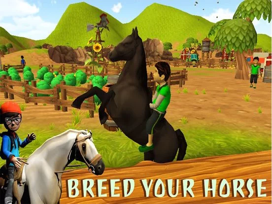 Изображение игры: Crazy Animal Rampage Simulator: Wild Horse Fury Ride