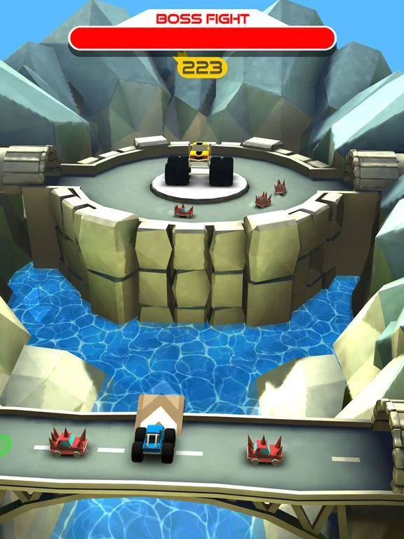 Изображение игры: Crushy Wheels