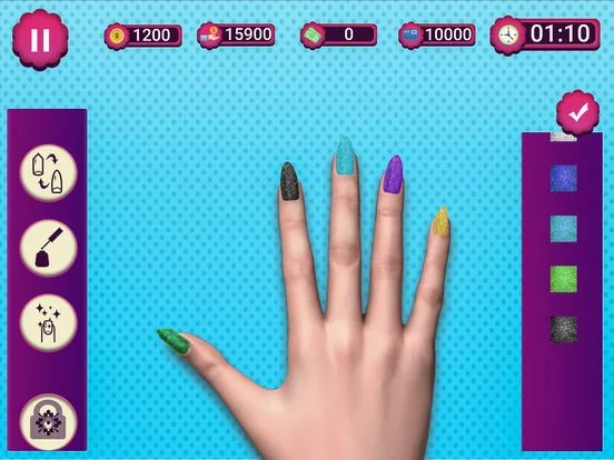 Изображение игры: Nail Art Fashion Beauty Salon