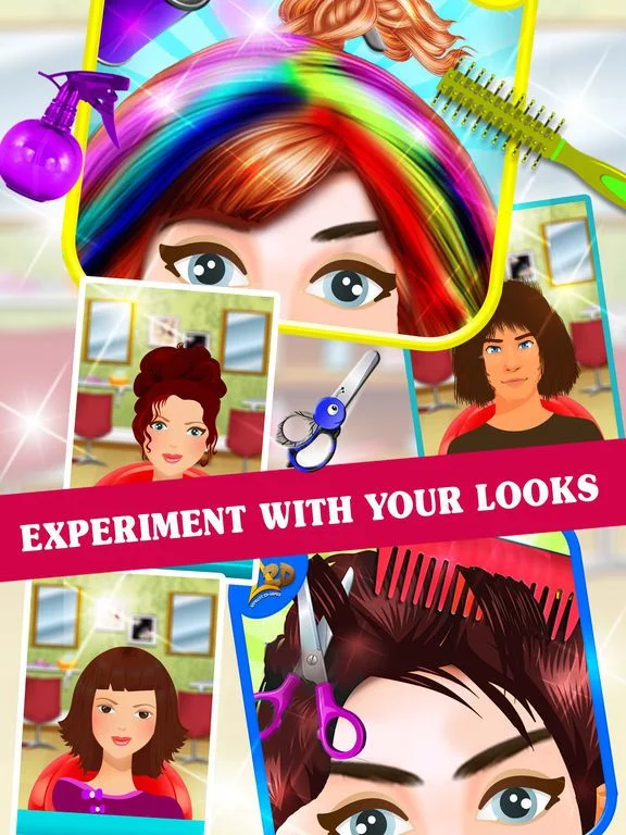 Изображение игры: Girls Hair Salon - Hairstyle & Makeup Party 2017