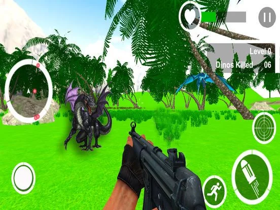 Изображение игры: Dragon vs Dinosaur shooting 3D
