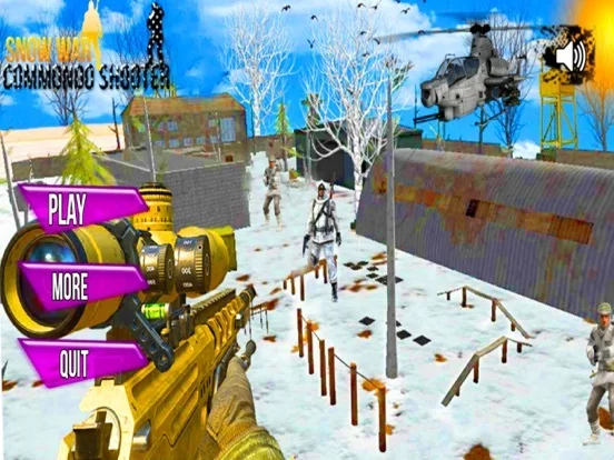 Изображение игры: IGI Commando Shooter Snow War