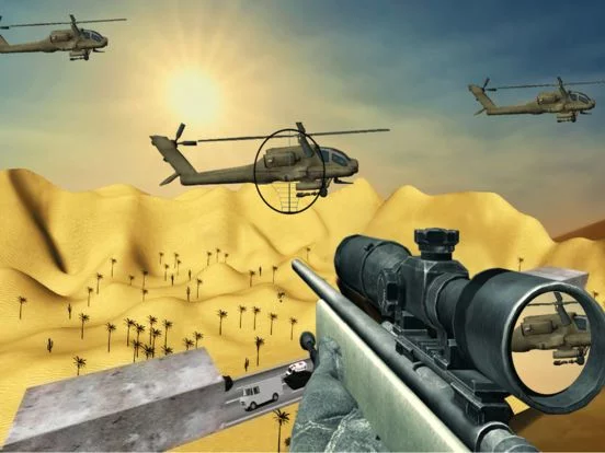 Изображение игры: Desert Sniper War Action