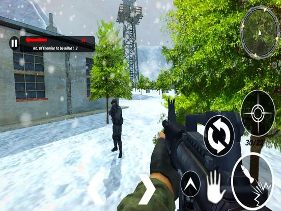 Изображение игры: IGI Commando Shooter Snow War