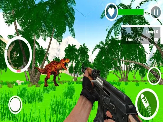 Изображение игры: Dragon vs Dinosaur shooting 3D