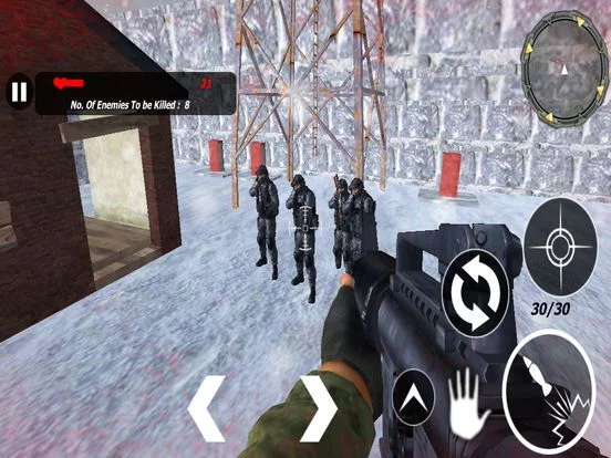 Изображение игры: IGI Commando Shooter Snow War