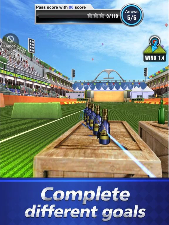 Изображение игры: Archery Go