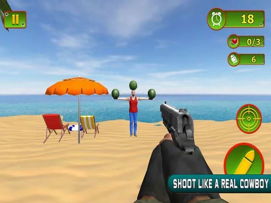 Изображение игры: Watermelon Shooting Pro: Hit S