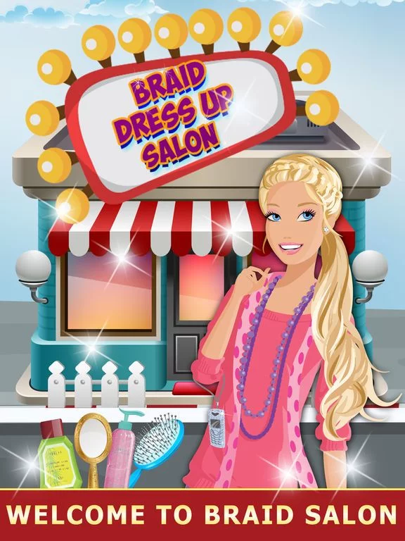 Изображение игры: Fashion Hair Salon - Braid Hairstyle & Makeover
