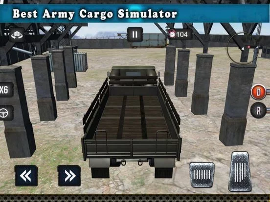 Изображение игры: US Army Truck Driver Challenge