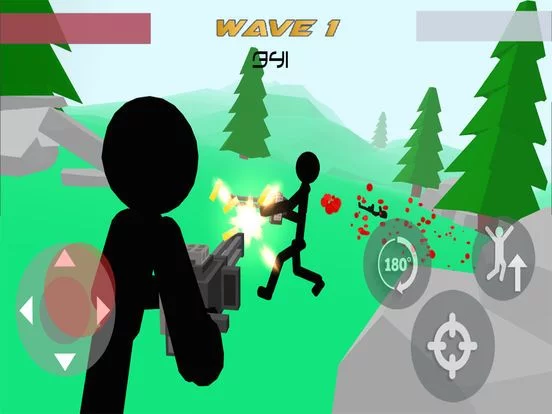 Изображение игры: Stickman Killing Arena