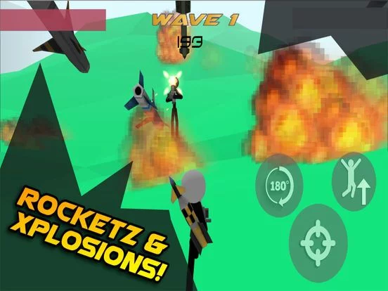 Изображение игры: Stickman Killing Arena
