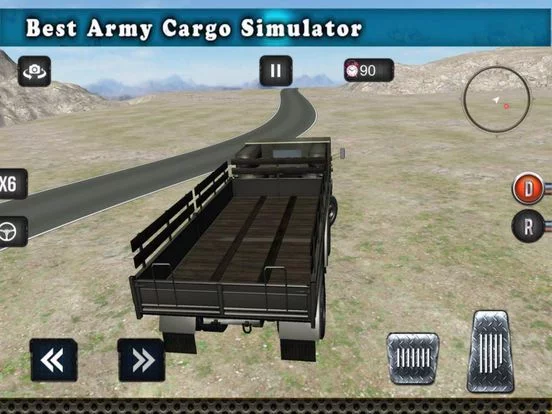 Изображение игры: US Army Truck Driver Challenge