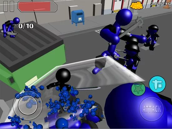 Изображение игры: Stickman Sword Fighting 3D