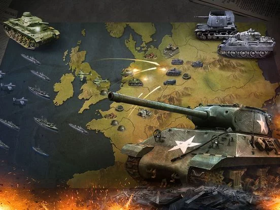 Изображение игры: WW2: World War Conqueror Games