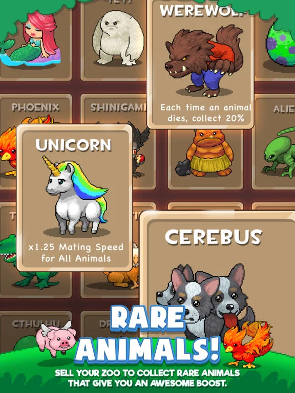 Изображение игры: Idle Zoo Tycoon