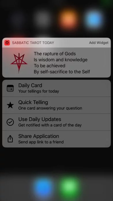 Изображение игры: Sabbatic Tarot