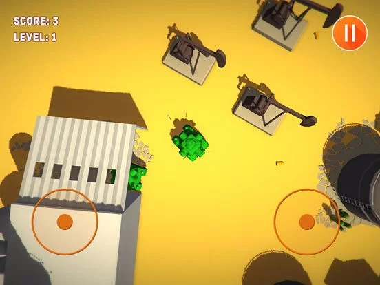 Изображение игры: Toy Tank.io Battle 3D