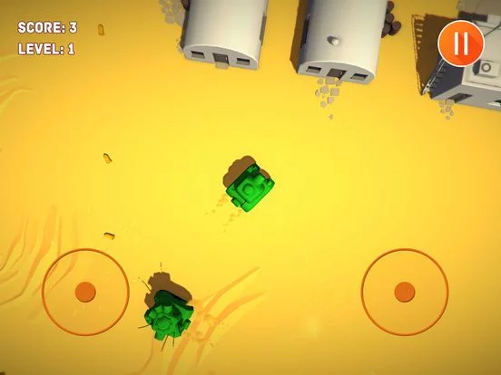 Изображение игры: Toy Tank.io Battle 3D