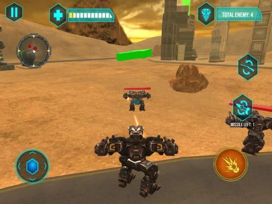 Изображение игры: Terminate The War Robots 2017