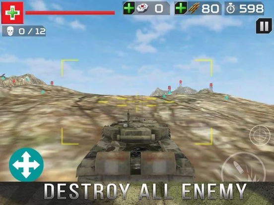 Изображение игры: Tank Gunner Shoot 3D