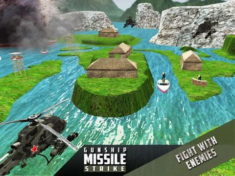 Изображение игры: Gunship Missile Strike