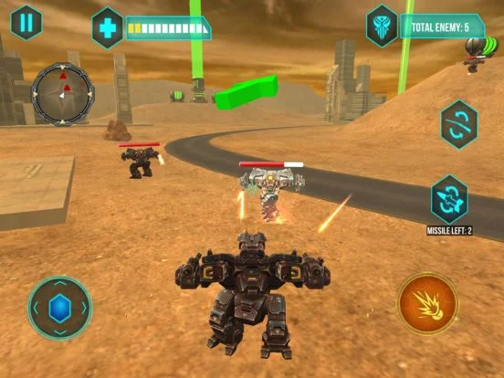 Изображение игры: Terminate The War Robots 2017