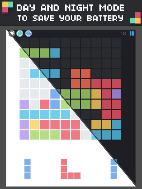 Изображение игры: 1 Block Launcher Squares