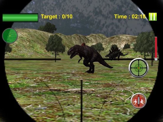 Изображение игры: Jungle Dinosour Hunting HD Free Game