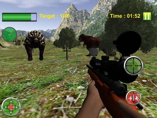Изображение игры: Jungle Dinosour Hunting HD Free Game
