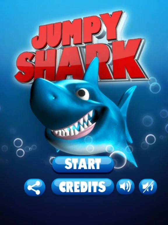Изображение игры: Jumpy Shark - Underwater Action Game For Kids