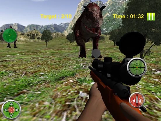 Изображение игры: Jungle Dinosour Hunting HD Free Game