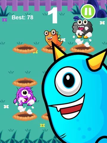 Изображение игры: Whack An Alien Mole Invader - Smash The Cute Miner Invaders From Mars!