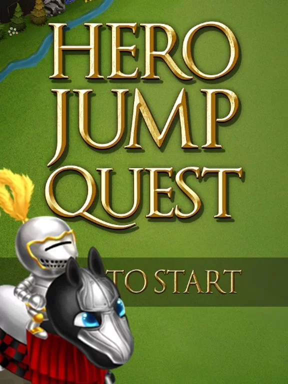 Изображение игры: Hero Jump Quest - 3D Arcade Hopper Game