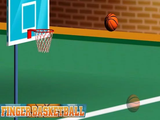 Изображение игры: Flick Basketball Challenge