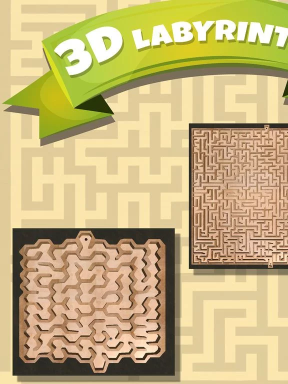 Изображение игры: 3D Labyrinth classic maze games - Pro