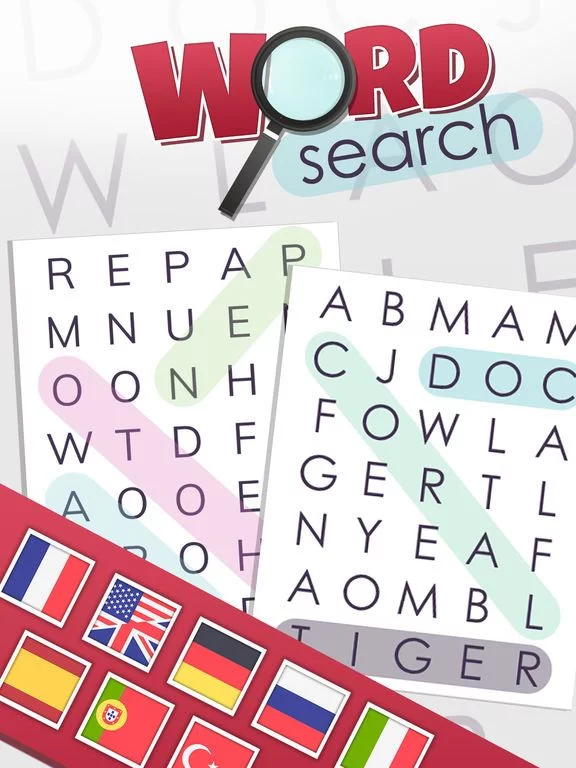 Изображение игры: Word Search Challenge - Find the hidden words