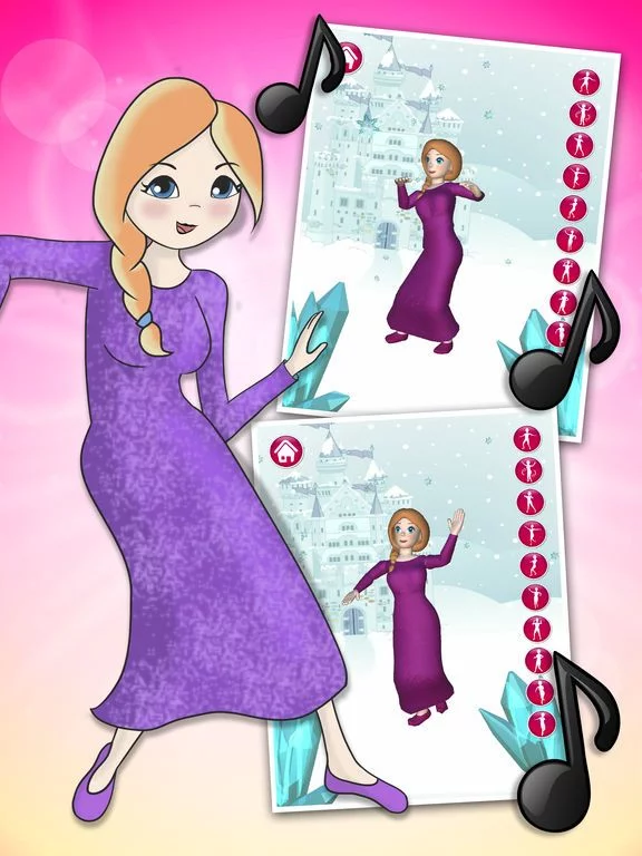 Изображение игры: Dance with Snow Queen Princess Dancing Game – Pro