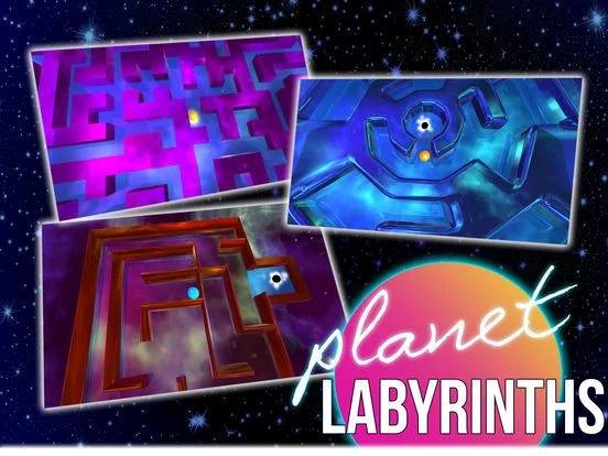 Изображение игры: Planet Labyrinth 3D space mazes game – Pro