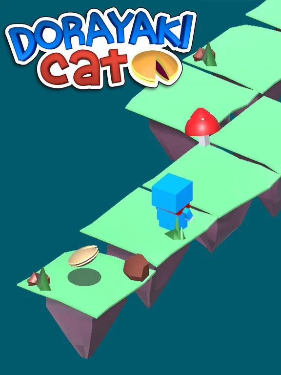 Изображение игры: Dorayaki Cat – 3D labyrinth zigzag game for kids