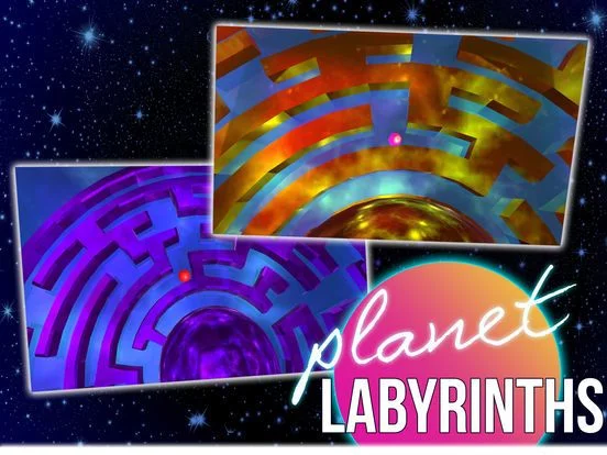 Изображение игры: Planet Labyrinth - 3D space mazes game