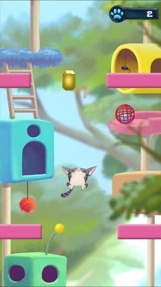 Изображение игры: SnapCat - Cat jumping game